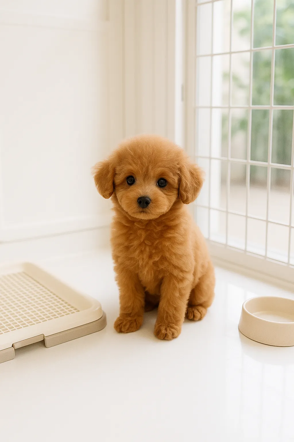 大阪のトイプードル専門犬舎CoCo de LuLuの清潔な犬舎