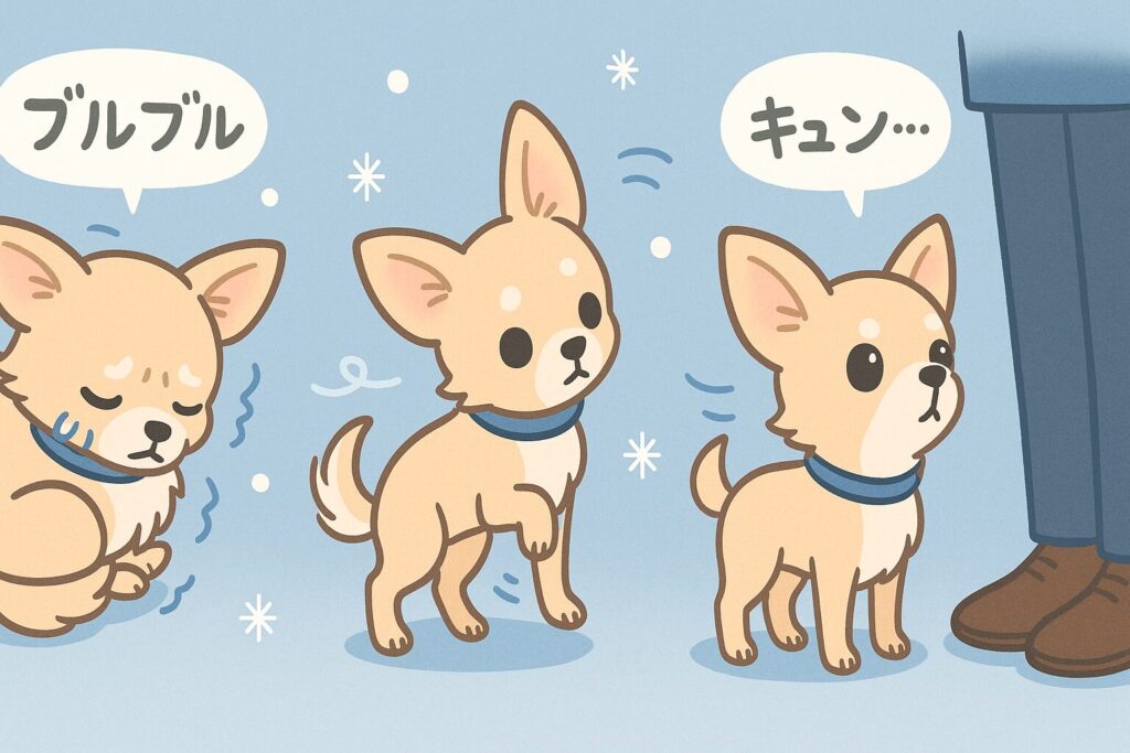 寒いサインが一目でわかる図解