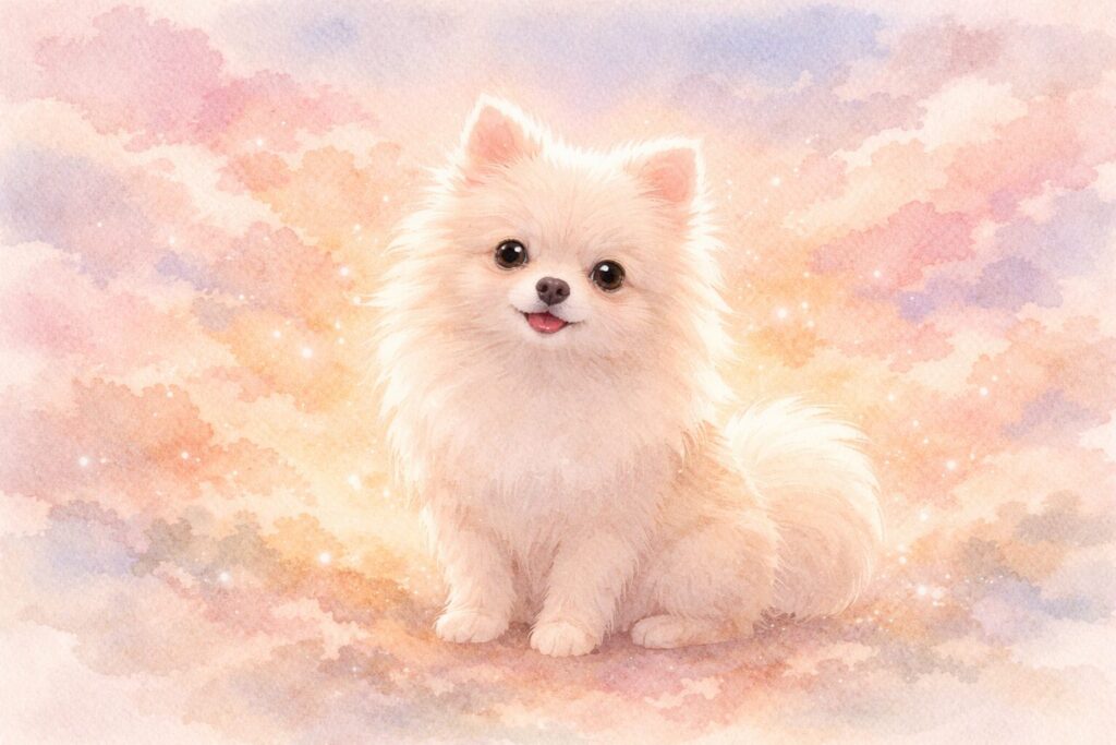 優しく話しかける犬の夢のイメージ