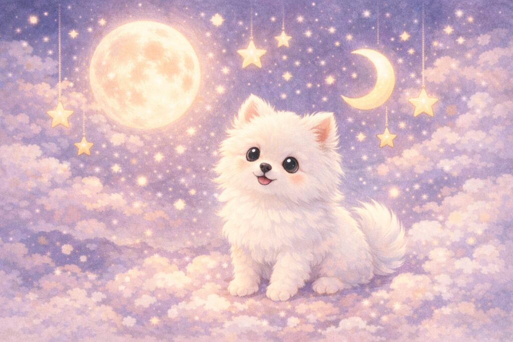 犬のうんちの夢のまとめをイメージしたやさしいイラスト