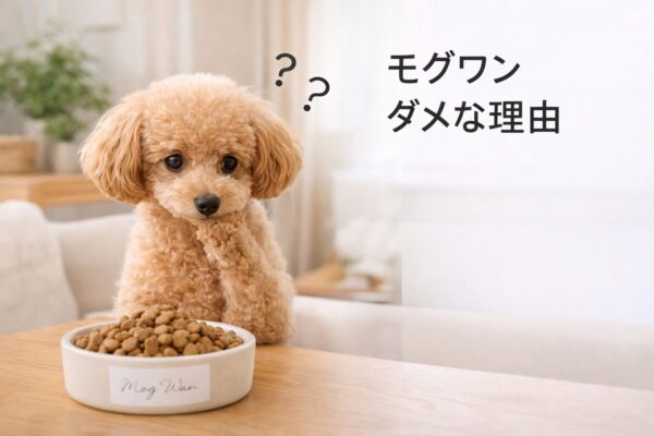 モグワンがダメと言われる理由に悩む飼い主と犬