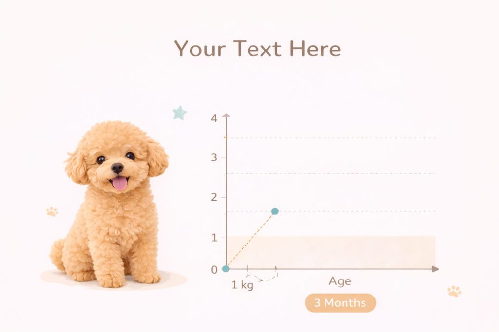 トイプードル体重表のアイキャッチ画像