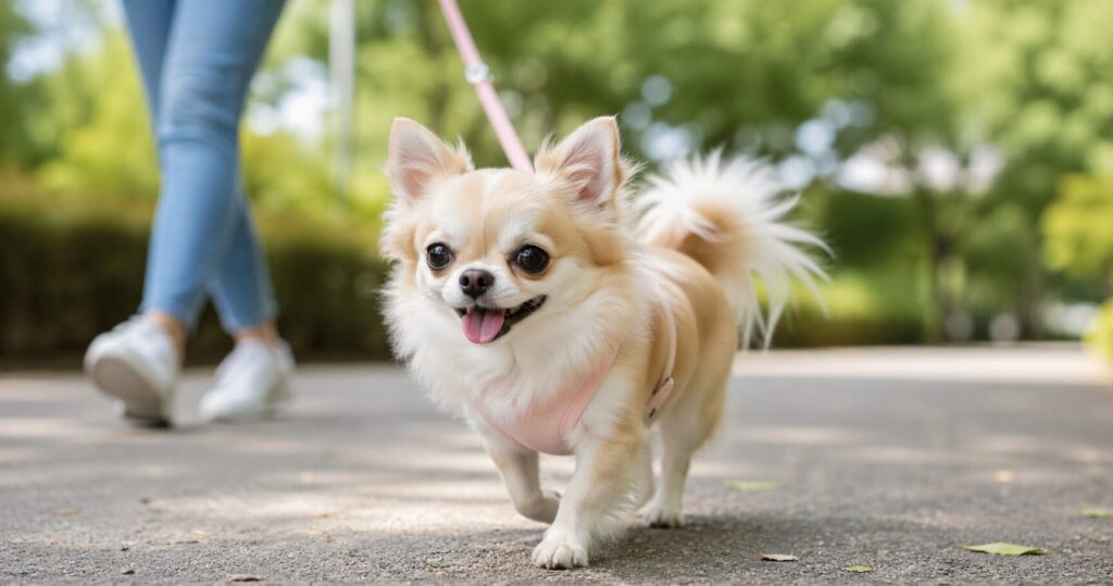 チワワ 散歩 運動量 健康的な体型
