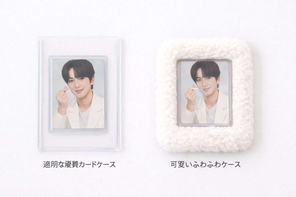 トレカケースの硬質タイプとふわふわタイプの違い比較