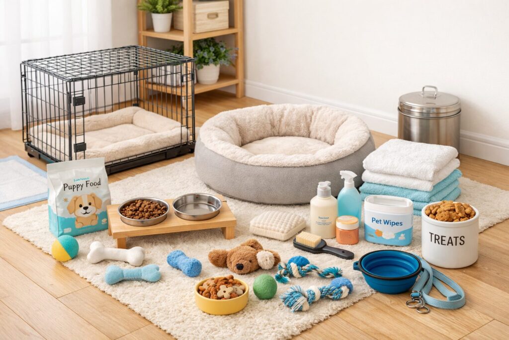 ポメラニアンを迎えるための準備用品