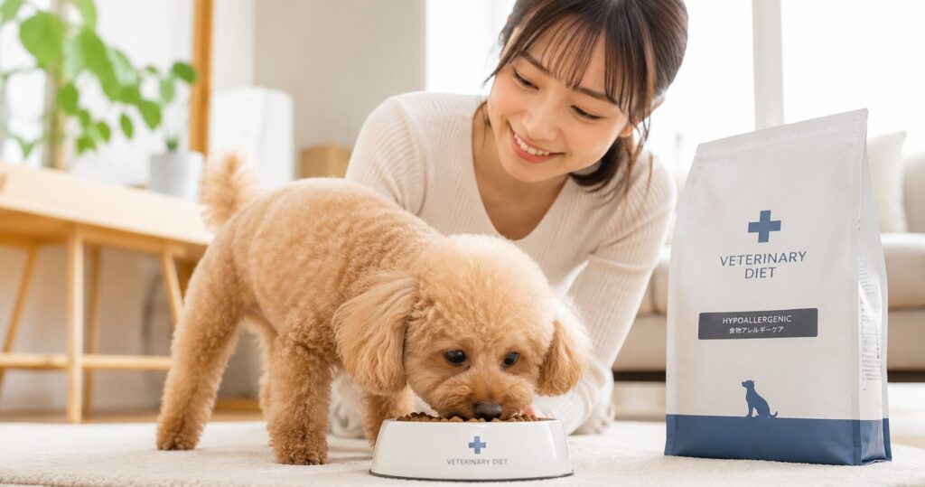 ベッツワンpHケア犬用を食べる小型犬