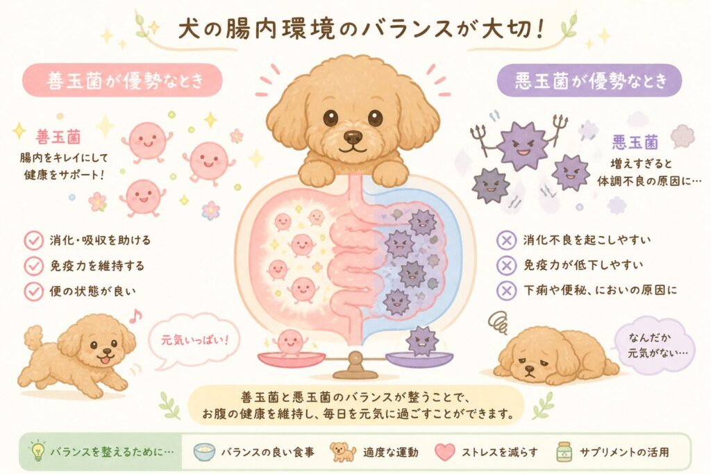 犬 ビオフェルミン 腸内環境 善玉菌 バランス